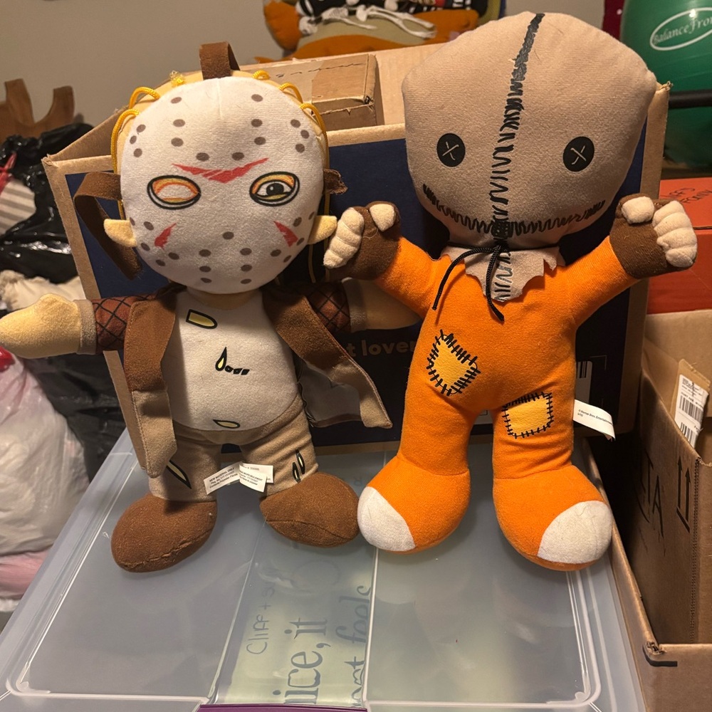 Horror movie plushies